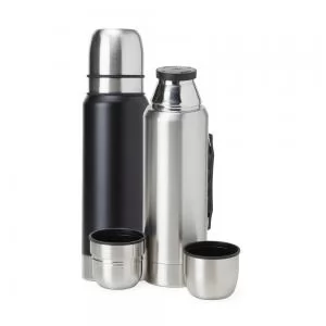 Garrafa Térmica Personalizada | Dimensões (L x A x P): 10.5 x 35.5 x 9.5 | Peso = 655 g