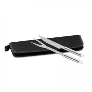 Kit Churrasco com 2 peças Personalizado | Dimensões (L x A x P): 35.0 x 13.0 x 2.0 | Peso = 263 g