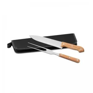 Kit Churrasco com 2 peças Personalizado | Dimensões (L x A x P): 35.0 x 13.0 x 2.0 | Peso = 250 g