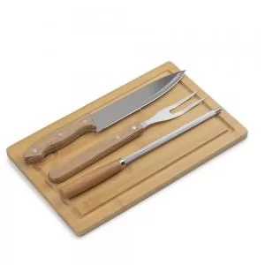 Kit Churrasco com 4 Peças Personalizado