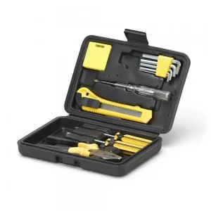 Kit Ferramentas Personalizado | Dimensões (L x A x P): 20.0 x 3.9 x 14.0 | Peso = 440 g