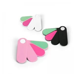 Kit Lixas Personalizado | Dimensões (L x A x P): 6.5 x 2.2 x 1.7 | Peso = 14 g