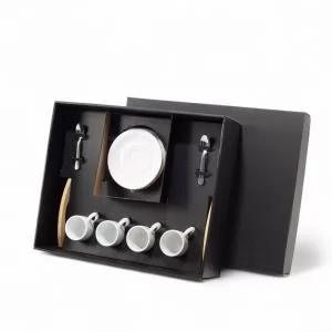 Kit para Café Personalizado | Dimensões (L x A x P): 36.5 x 10.0 x 30.0 | Peso = 1540 g