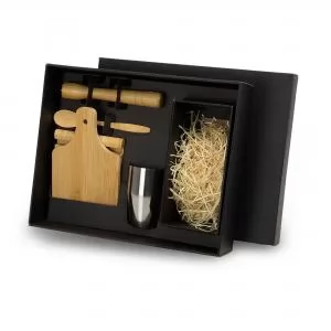 Kit para Caipirinha Personalizado | Dimensões (L x A x P): 36.5 x 10.0 x 30.0 | Peso = 850 g