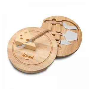 Kit Queijo 5 Peças Personalizado | Dimensões (L x A x P): 3.0 x 26.0 x 3.0 | Peso = 1088 g