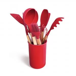 Kit Utensílios Personalizado | Dimensões (L x A x P): 9.9 x 32.0 x 9.9 | Peso = 660 g