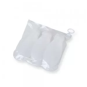 Kit Viagem 3 Peças Personalizado | Dimensões (L x A x P): 15.1 x 14.9 x 0.0 | Peso = 50 g
