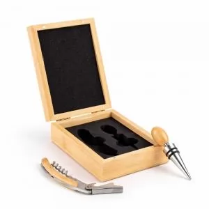 Kit Vinho 2 Peças Personalizado | Dimensões (L x A x P): 11.4 x 4.9 x 16.1 | Peso = 333 g
