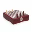 Kit Vinho 4 peças com Jogo de Xadrez Personalizado