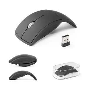 Mouse Wireless 2.4G Dobrável  Personalizado | Dimensões (L x A x P): 6.0 x 11.4 x 2.9 | Peso = 51 g