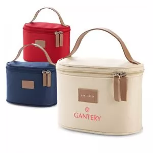 Nécessaire Bolsa de Cosméticos Personalizada | Dimensões (L x A x P): 13.0 x 18.0 x 9.5 | Peso = 73 g