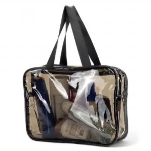 Necessaire Personalizada | Dimensões (L x A x P): 27.5 x 20.0 x 10.0 | Peso = 120 g
