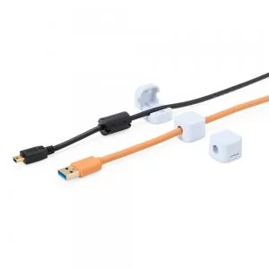 Organizador de Cabos Personalizado | Dimensões (L x A x P): 2.2 x 1.7 x 2.2 | Peso = 15 g