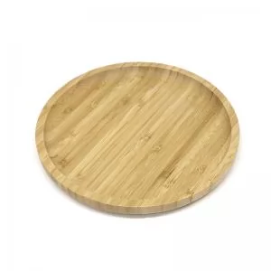 Petisqueira de Bambu Personalizado | Dimensões (L x A x P): 20.0 x 20.0 x 2.0 | Peso = 240 g