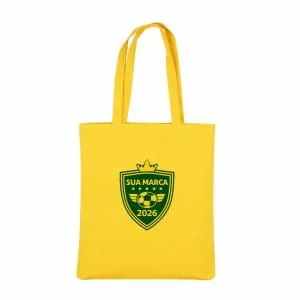 Sacola Ecológica Personalizada | Dimensões (L x A x P): 37.0 x 41.5 x 0.0 | Peso = 65 g