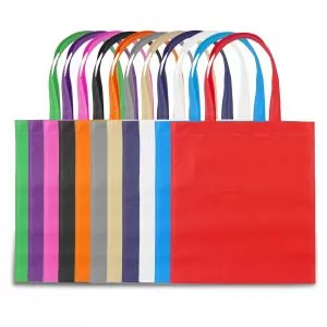 Sacola Em TNT Personalizada | Dimensões (L x A x P): 27.0 x 35.0 x 0.0 | Peso = 23 g
