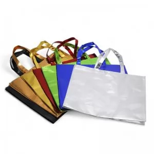 Sacola Laminada Personalizada | Dimensões (L x A x P): 50.0 x 40.0 x 14.0 | Peso = 74 g