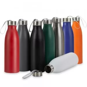 Squeeze de Metal  Personalizado | Dimensões (L x A x P): 7.2 x 24.0 x 7.2 | Peso = 160 g