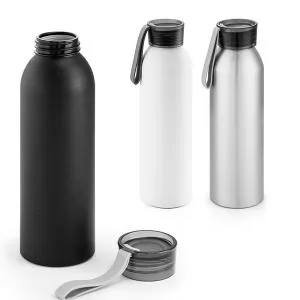 Squeeze de Metal Personalizado | Dimensões (L x A x P): 6.5 x 23.6 x 6.9 | Peso = 95 g