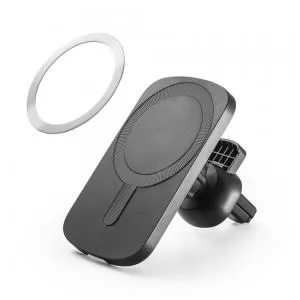 Suporte Veicular Wireless Personalizado | Dimensões (L x A x P): 5.9 x 9.6 x 2.7 | Peso = 120 g