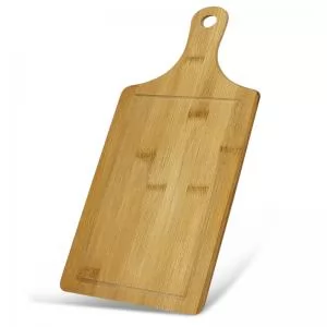 Tábua De Bambu Personalizada | Dimensões (L x A x P): 16.0 x 40.0 x 1.0 | Peso = 301 g