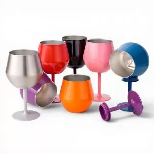 Taça Térmica Personalizada | Dimensões (L x A x P): 8.5 x 19.8 x 10.8 | Peso = 215 g