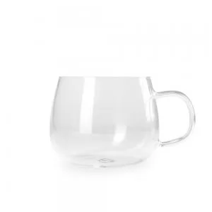 Xícara de Vidro Personalizada | Dimensões (L x A x P): 12.0 x 7.4 x 0.0 | Peso = 90 g